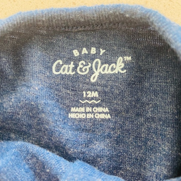 Cat & Jack Rainbow Romper with Ruffle Sleeve Size 12 Months - Picture 4 of 6